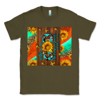 Army Green with god all things are possible Classic Tee - AdoDesignShop