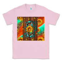 Bubblegum Pink with god all things are possible Classic Tee - AdoDesignShop