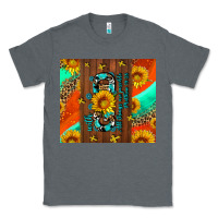 Charcoal Heather with god all things are possible Classic Tee - AdoDesignShop