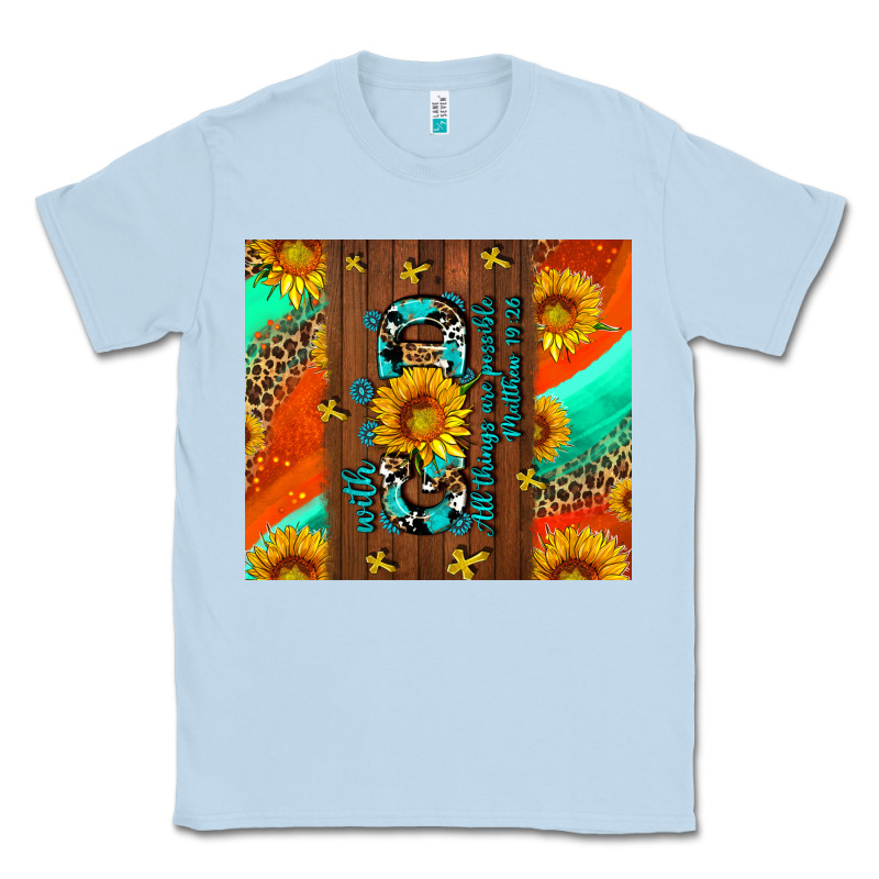 With God All Things Are Possible Classic Tee by AdoDesignShop | Teevron