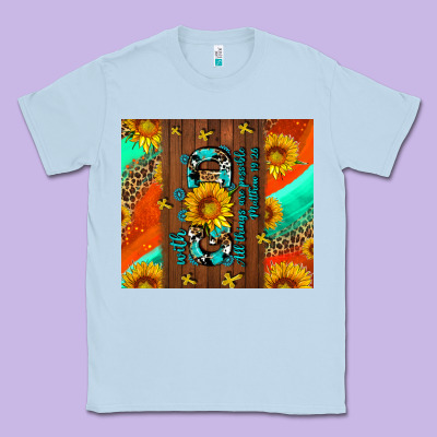 With God All Things Are Possible Classic Tee Designed By Adodesignshop