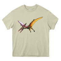 Mossy dinosaur pterodactyl Heavy Core Tee - Artiststas