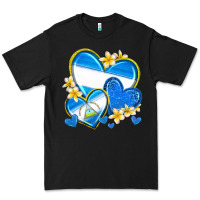 Black nicaragua hearts Premium Tee - texasbilliewilder