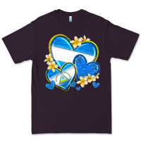 Plum nicaragua hearts Premium Tee - texasbilliewilder