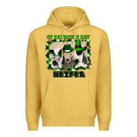 Antique Gold St Patricks Day Heifer Premium Hoodie - Bettercallsaul