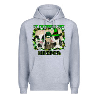Heather Grey St Patricks Day Heifer Premium Hoodie - Bettercallsaul