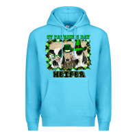 Ocean Blue St Patricks Day Heifer Premium Hoodie - Bettercallsaul