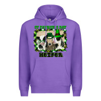 Purple St Patricks Day Heifer Premium Hoodie - Bettercallsaul