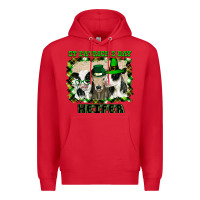 Red St Patricks Day Heifer Premium Hoodie - Bettercallsaul