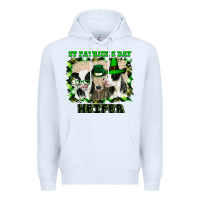 White St Patricks Day Heifer Premium Hoodie - Bettercallsaul