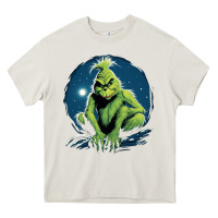 Cream Grinch Heavy Core Tee - Unal Design