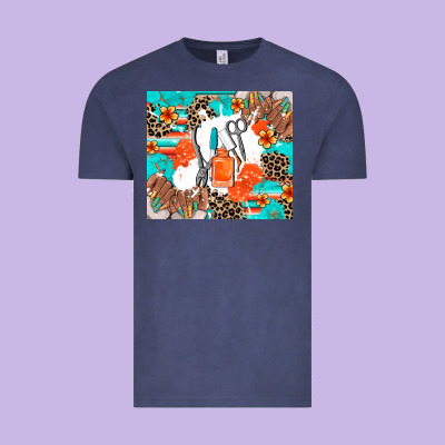 Nail Artist Vintage Tee Designed By Adodesignshop