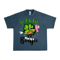 Midnight Navy so luckin boujee Urban Heavy Tee - Artiststas