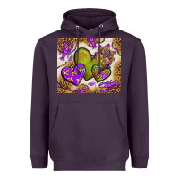 Plum mardi gras hearts tumbler bbs Heavyweight Hoodie - BundleAndBundleShop