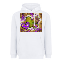White mardi gras hearts tumbler bbs Heavyweight Hoodie - BundleAndBundleShop