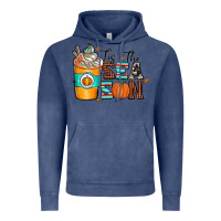 Vintage Denim tis the sea son Vintage Hoodie - CowhideDigitalArt