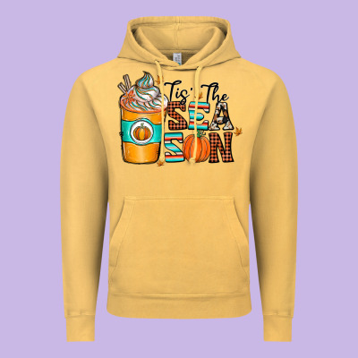 Tis The Sea Son Vintage Hoodie Designed By Cowhidedigitalart