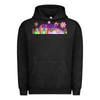 Pigment Black boho retro floral mama Urban Hoodie - TumblerDesignByShophia