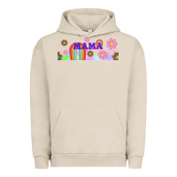 Pigment French Oak boho retro floral mama Urban Hoodie - TumblerDesignByShophia