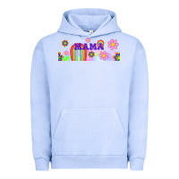 Pigment Grape Ice boho retro floral mama Urban Hoodie - TumblerDesignByShophia