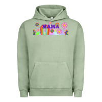 Pigment Oil Green boho retro floral mama Urban Hoodie - TumblerDesignByShophia