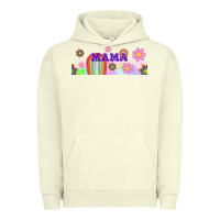 Pigment Pistachio boho retro floral mama Urban Hoodie - TumblerDesignByShophia
