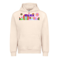 Sandshell boho retro floral mama Urban Hoodie - TumblerDesignByShophia