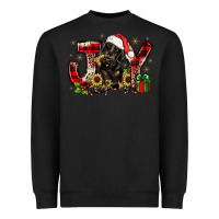 Black christmas joy dachshund Heavyweight Sweatshirt - JahusDesignShop
