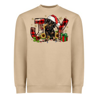 Mushroom christmas joy dachshund Heavyweight Sweatshirt - JahusDesignShop
