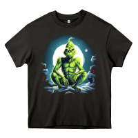 Asphalt Grinch Heavy Core Tee - Unal Design