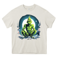 Cream Grinch Heavy Core Tee - Unal Design