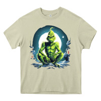Mossy Grinch Heavy Core Tee - Unal Design