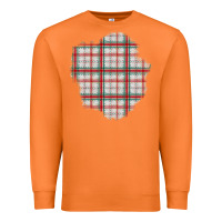 Carrot Christmas Tartan Patch Premium Sweatshirt - BundleAndBundleShop