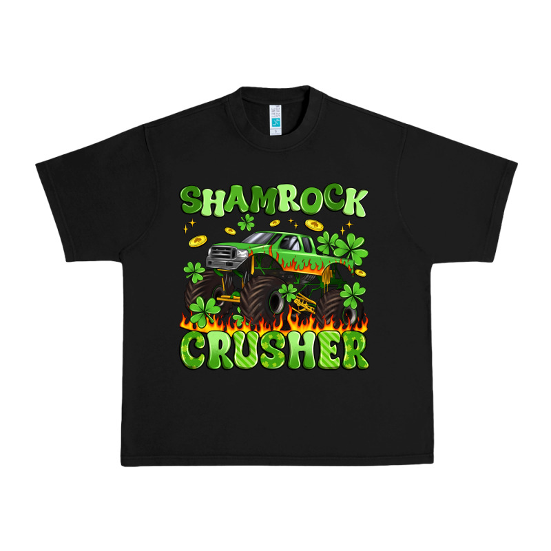 Shamrock Crusher Urban Heavy Tee by Artiststas | Teevron