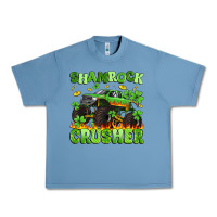 Pebble Blue shamrock crusher Urban Heavy Tee - Artiststas
