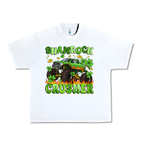 White shamrock crusher Urban Heavy Tee - Artiststas