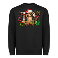 Black Christmas joy chihuahua Heavyweight Sweatshirt - JahusDesignShop