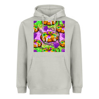 Moon Dust Mardi Gras king cake seamless pattern Heavyweight Hoodie - BundleAndBundleShop