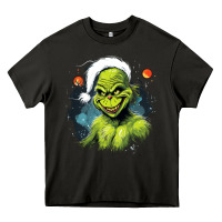 Asphalt Grinch Heavy Core Tee - Unal Design