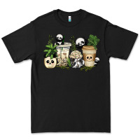 Black panda coffee cups Premium Tee - texasbilliewilder