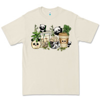 Bone panda coffee cups Premium Tee - texasbilliewilder