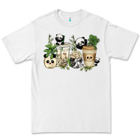White panda coffee cups Premium Tee - texasbilliewilder