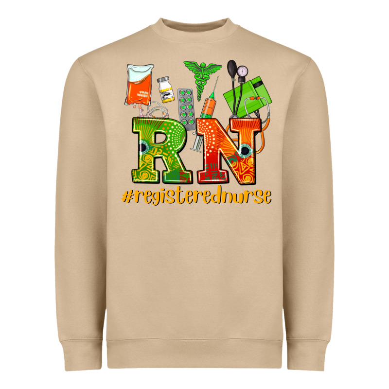 Registered Nurse Juneteenth Heavyweight Sweatshirt by AdoDesignShop | Teevron