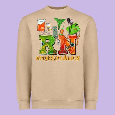 Registered Nurse Juneteenth Heavyweight Sweatshirt Designed By Adodesignshop