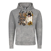 Cloud Rock life is better with a pug Vintage Hoodie - JahusDesignShop