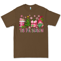 Cacao pink christmas 'tis the season gnome Premium Tee - Zillion Design Studio