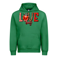 Emerald Love bug Urban Hoodie - HowdyJamesFarm