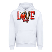 White Love bug Urban Hoodie - HowdyJamesFarm