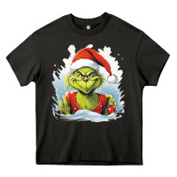 Asphalt Grinch Heavy Core Tee - Unal Design