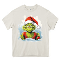 Cream Grinch Heavy Core Tee - Unal Design